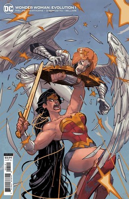 Wonder Woman Evolution #1 2021 Unread Riley Rossmo Card Stock Variant DC Comic