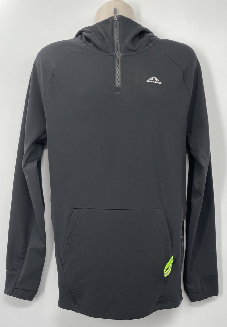 PYNRS Unisex Long Sleeve 1/4 Zip Sydney Performance Black