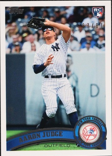 2017 Topps Transcendent - Aaron Judge #AJ-2011