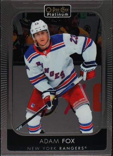 2021-22 O-Pee-Chee Platinum - Adam Fox #20