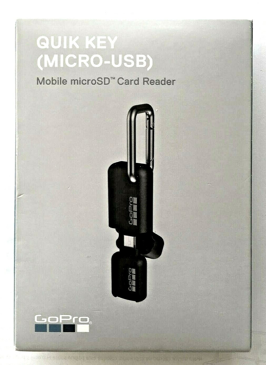 GoPro - GoPro用Quik KEY GoPro Quik Key Mobile microSD Card Reader USB-C | Sweetwater