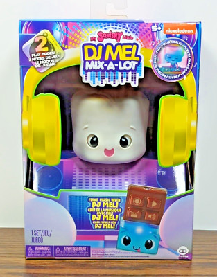 Nickelodeon Squishy Little DJ Mel Mix-A-Lot Multicolored New Electronic KidsToy