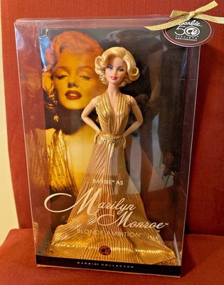 marilyn monroe barbie 50th anniversary