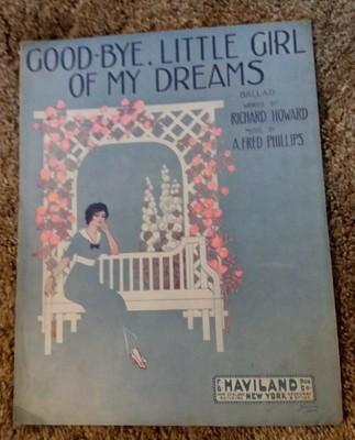 1910 1919 Little Dreams Girl