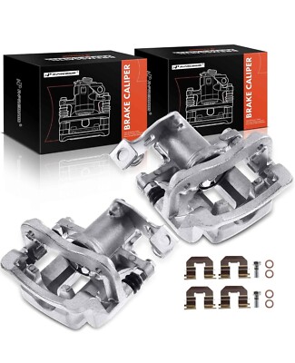 FOR 2011-2016 Hyundai Elantra  Rear Disc Brake Calipers Pair left  & right