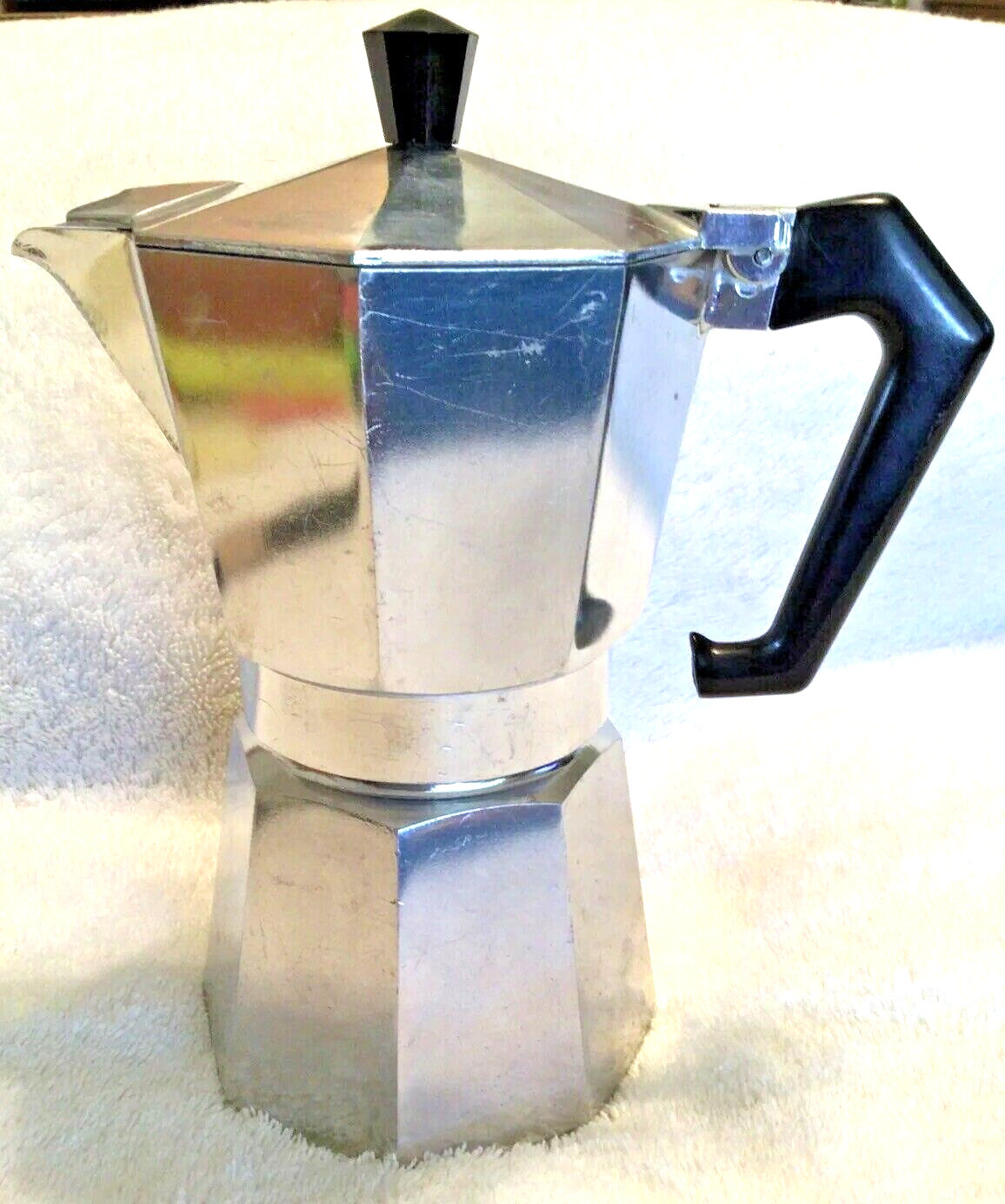 Vtg. Zanzibar Stovetop Coffee Maker Moka Espresso Percolator