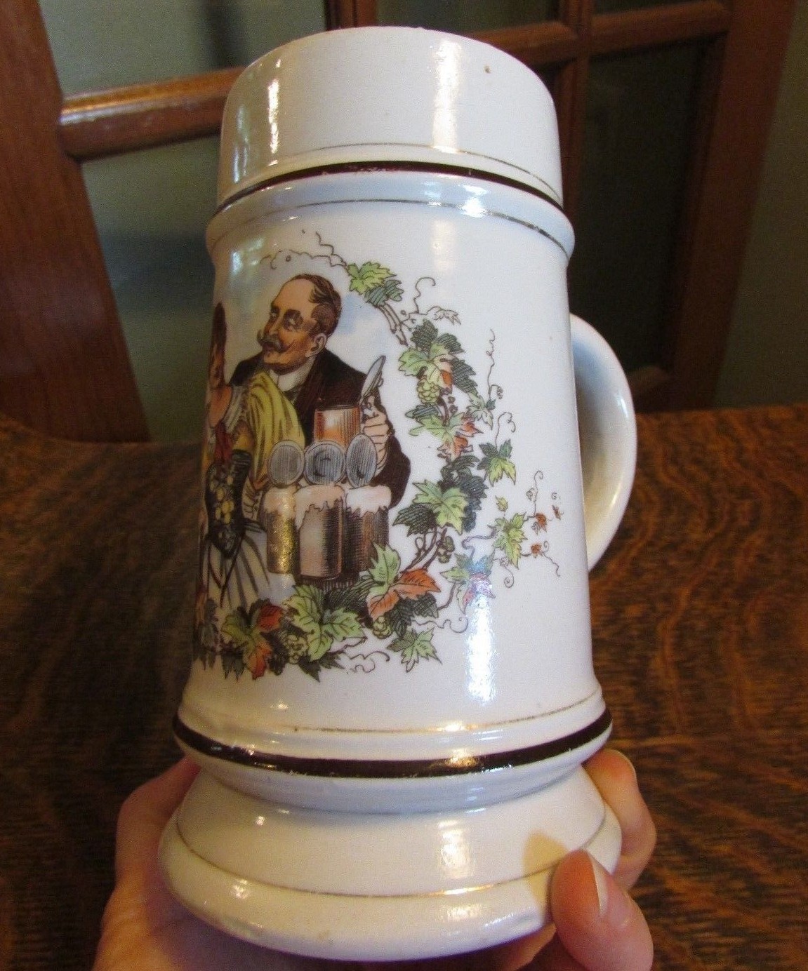 Antique German Stein, No Lid