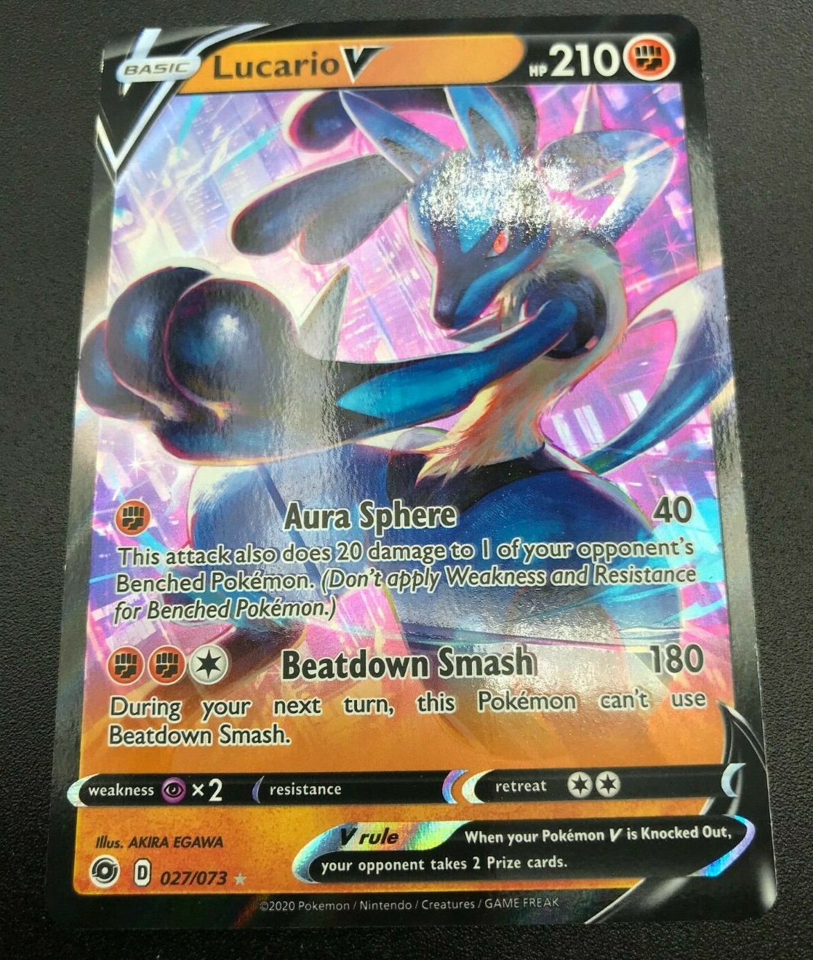 【PSA10】ルカリオV(304/S-P) Lucario V PSA 10 Lucario V SR 304/S-P Limited Promo 2022 Pokemon Card