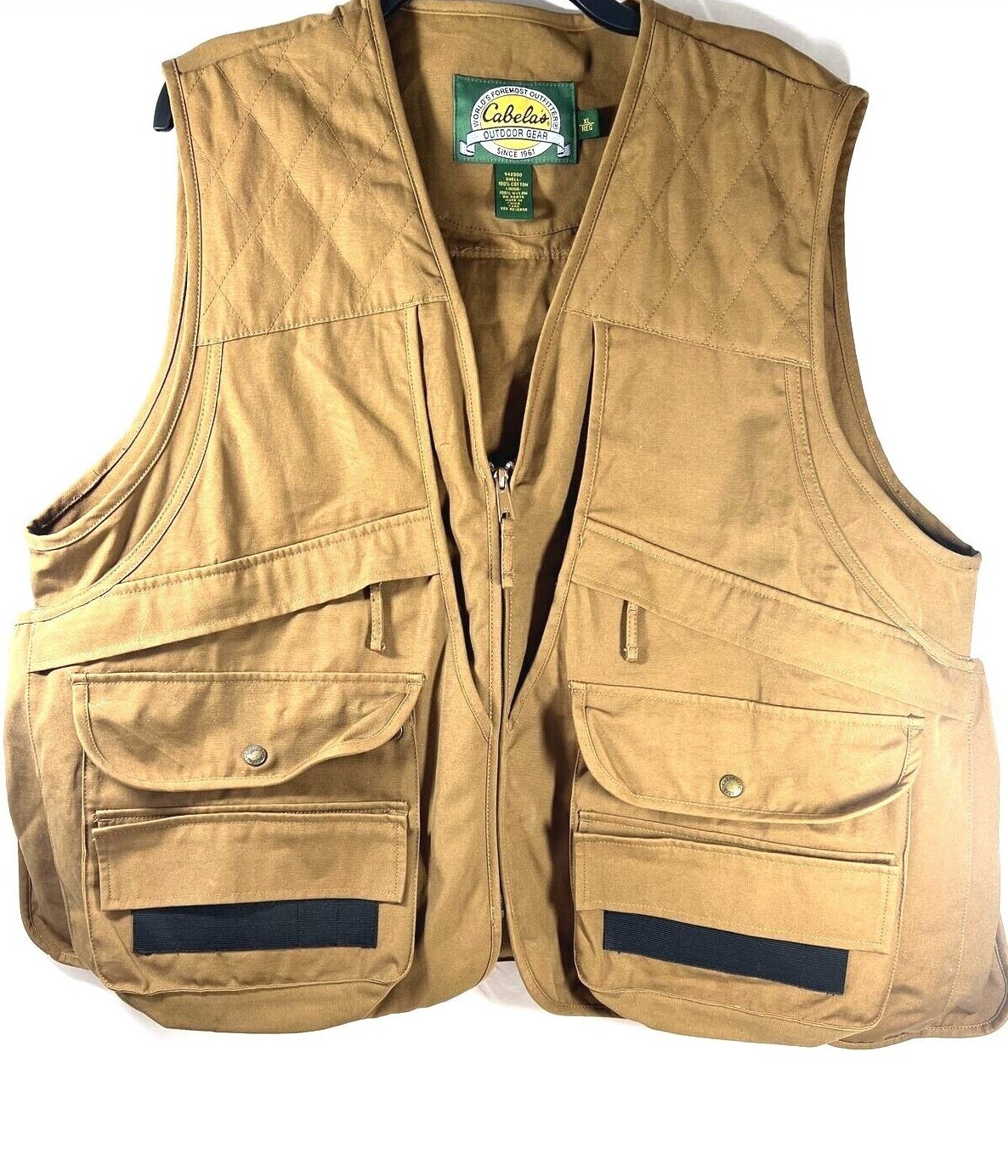 CABELA'S MEN'S OUTDOOR GEAR HUNTING FISHING VEST XLREG CAMEL WORLD'S FOREMOST のeBay公認海外通販｜セカイモン