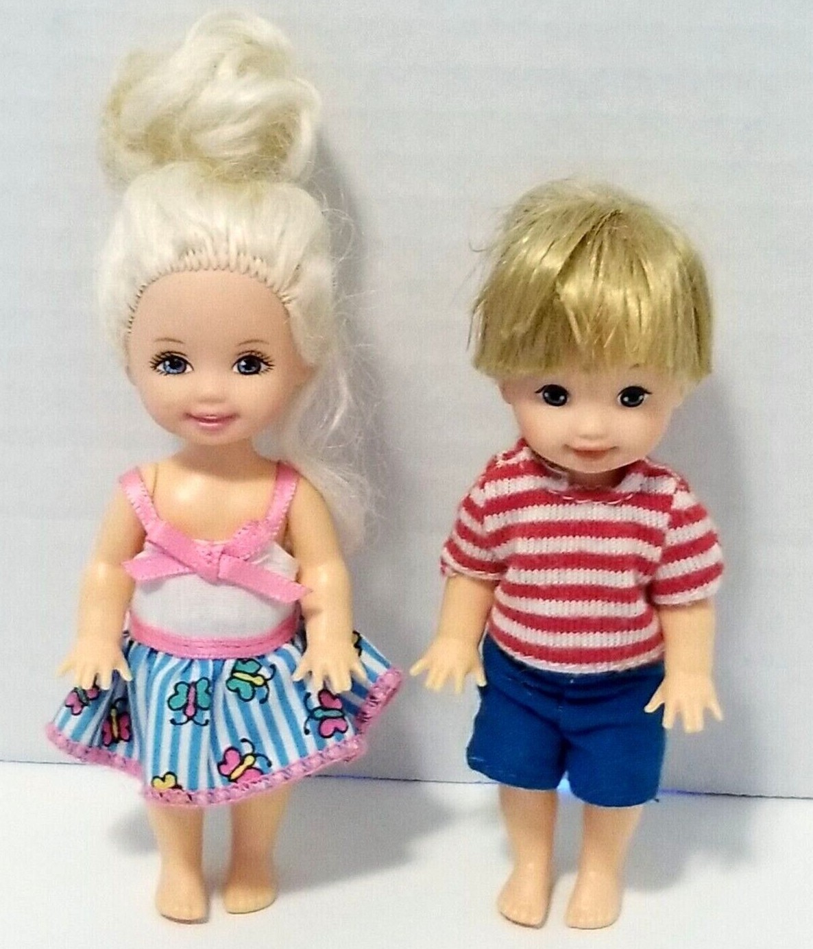 2 Small Mattel Barbie Toddler Dolls 1994 Tommy Kelly Blonde 4 eBay