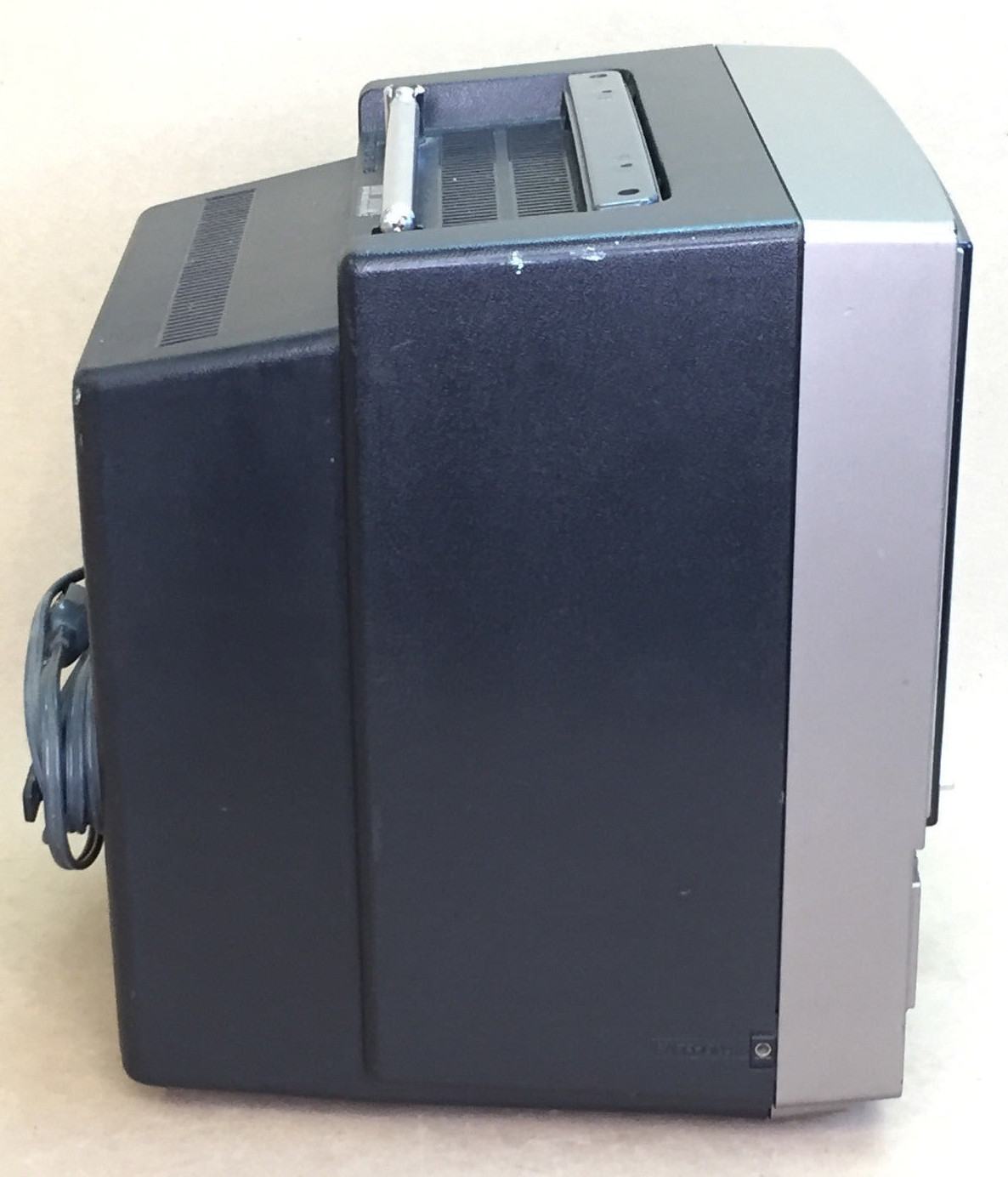 Vintage Sony TV-970 Television 8 inch Black and White made in Korea Working