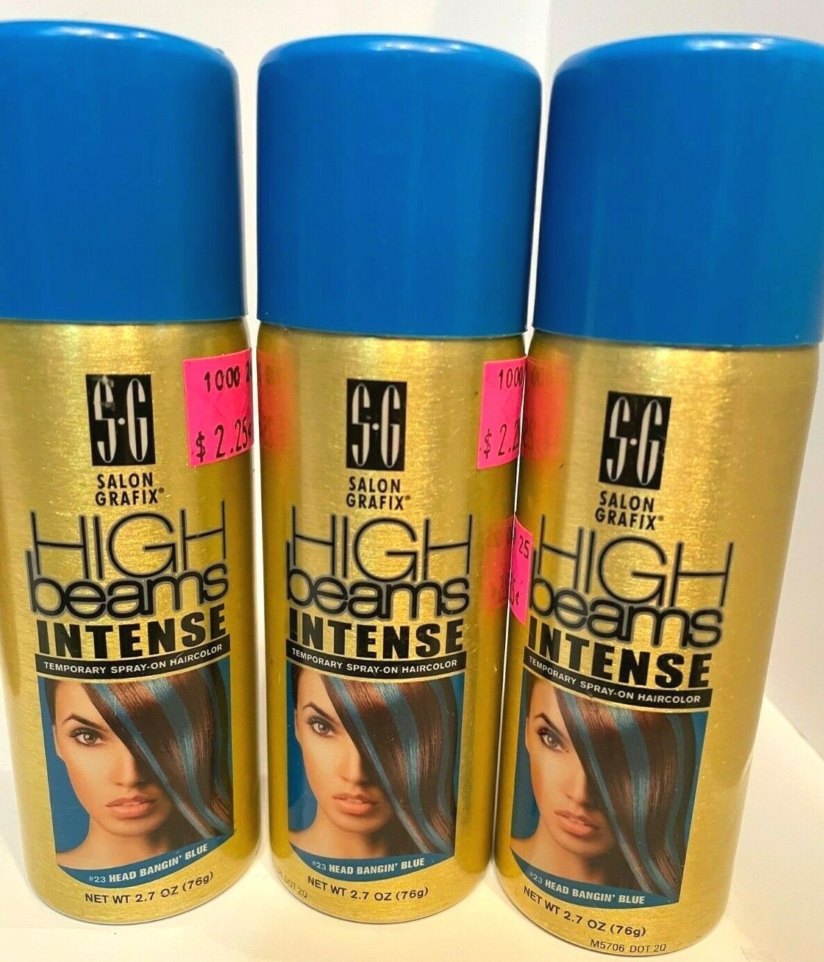 Salon Grafix High Beams Intense Temporary Spray On Hair Color Hairspray