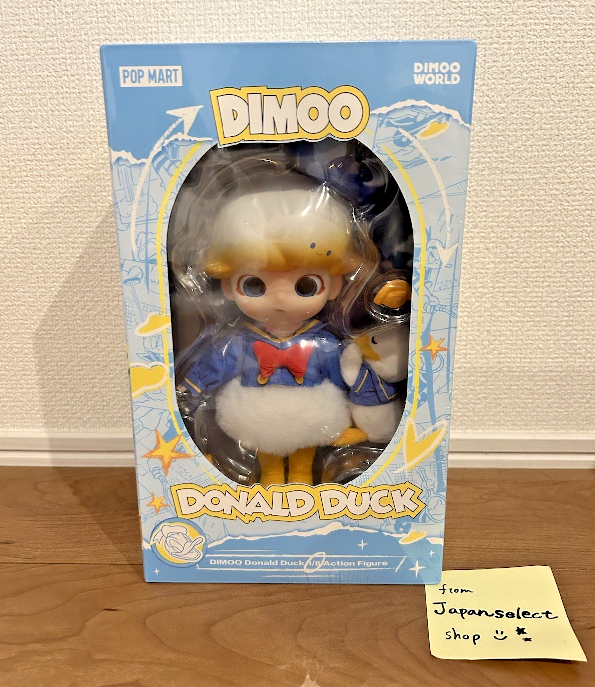 POP MART DIMOO Donald Duck 1/8 Action Figure H200mm JAPAN