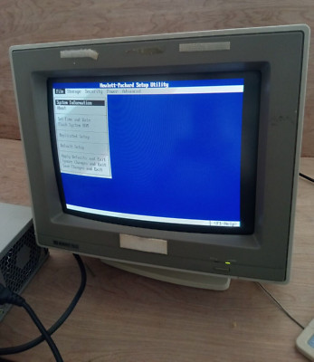 Vintage 1980s MEMOREX TELEX IBM PC Computer Monitor 1989 Manual