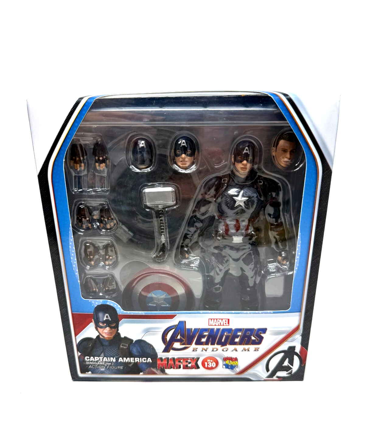 MAFEX Marvel Avengers Endgame Captain America NEW No. 130
