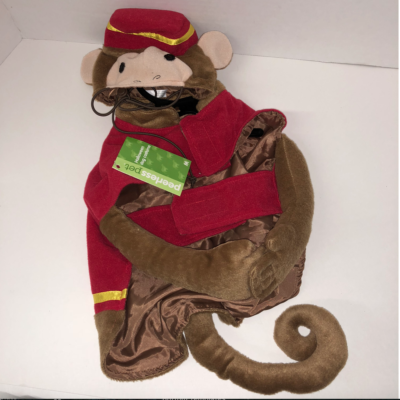 Peerless Pet Dog Cat Halloween Costume Size Medium Monkey