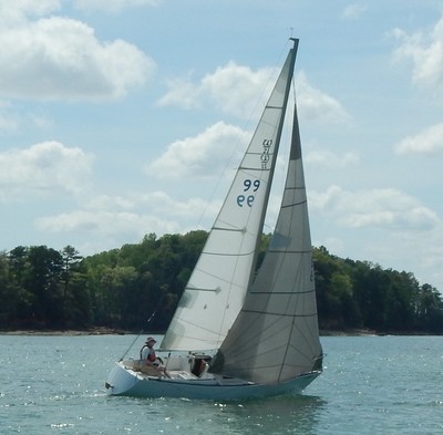 21 ft. sailboat