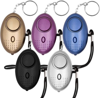 Safe Sound Personal Alarm, 5 Pack 140DB Personal Security Alarm Keychain....