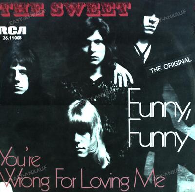 The Sweet - Funny, Funny 7" (VG/VG) .