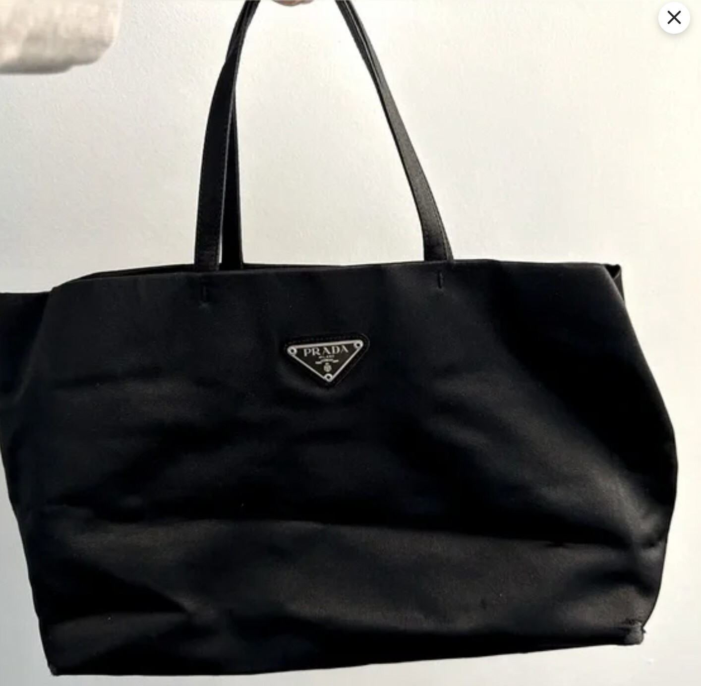 【1990年代の品】PRADA ボストンバッグ 白タグ無し 1990年代の品】PRADA ボストンバッグ 白タグ無し バッグ - バッグ