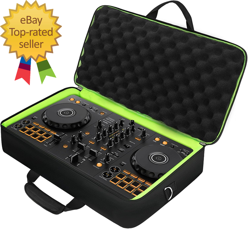 DJ Controller Case for DDJ FL 4 DDJ 400 DDJ REV1 Padded DJ Controller Bag with 2 Pockets f