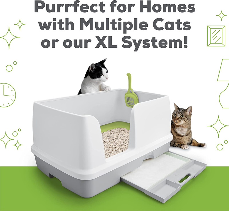 Purina Tidy Cats Breeze Litter System Bundle Pads + Pellets Refills