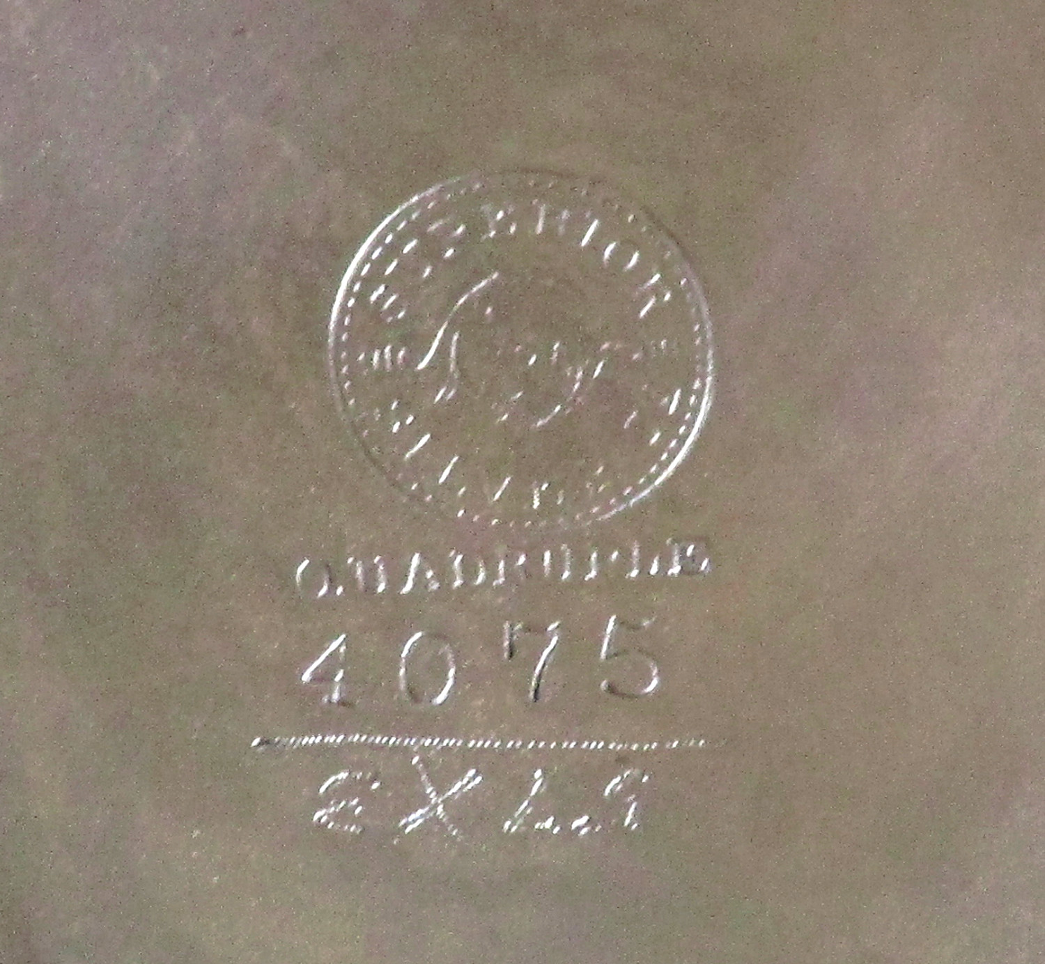 Antique Superior Silver Co Quadruple Plated Domed Butter Dish 3 Part Covered