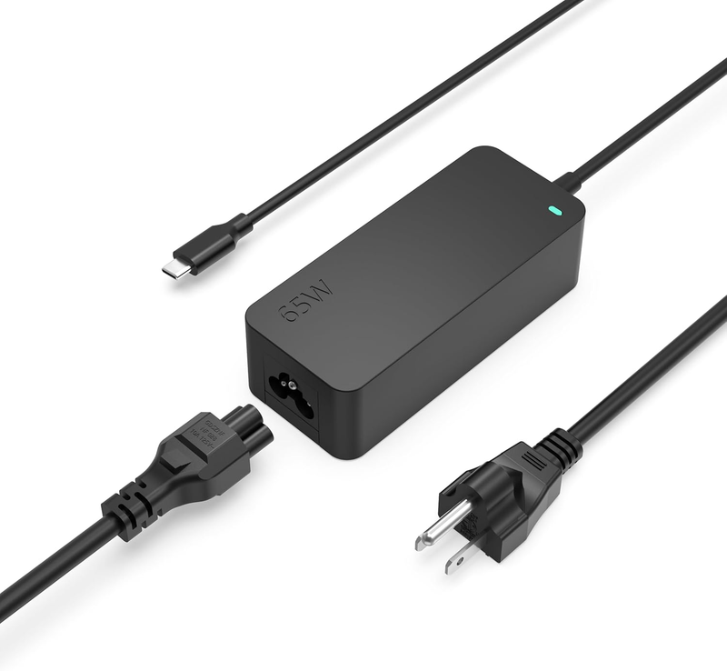 USB C 65W 45W Charger Fit for Lenovo Laptop, Thinkpad Yoga Series - Updated Vers