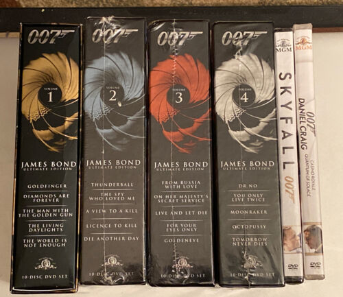 James Bond 007 Ultimate Edition Vol 1-4 2006 20 Movies 1 James Bond 007 Ultimate Edition Vol 1-4 2006 20 Movies 1