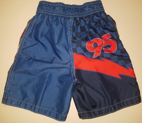 Disney Pixar Cars Lightning McQueen Mater Boys Swim Trunks Size 3T