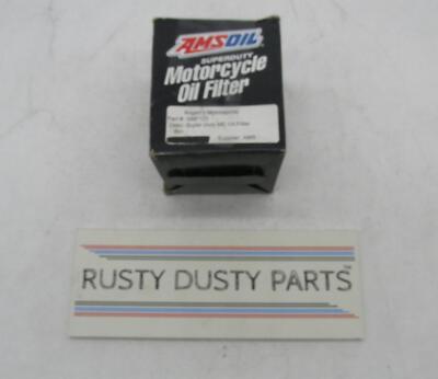 AMSOil NOS Super Duty Motorcycle Oil Filter SMF122