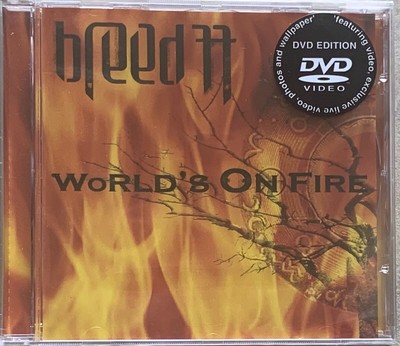 Breed 77 - World s On Fire - New Sealed UK import 2004 DVD / CD Machine Head