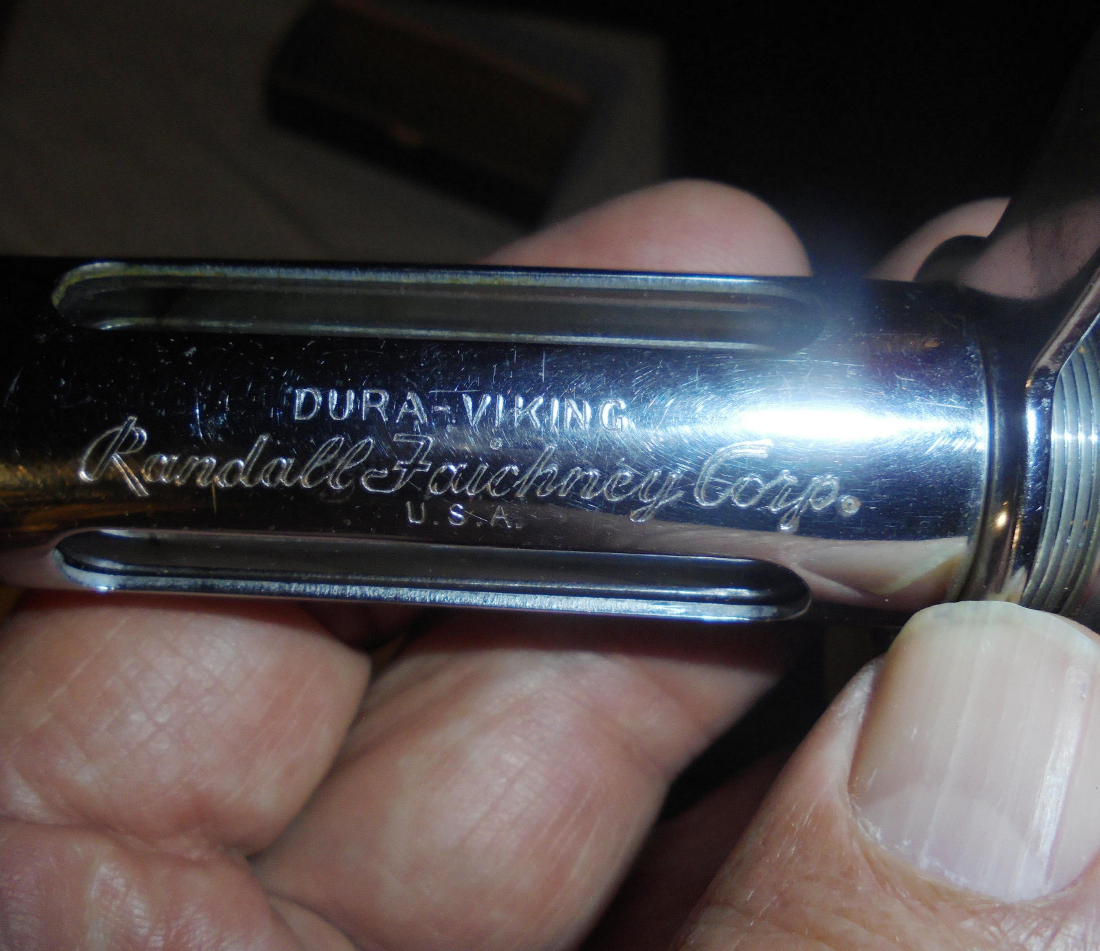 Vintage Veterinary Syringe by DURA-VIKING Randall Faichney Corp. Boston Mass. US