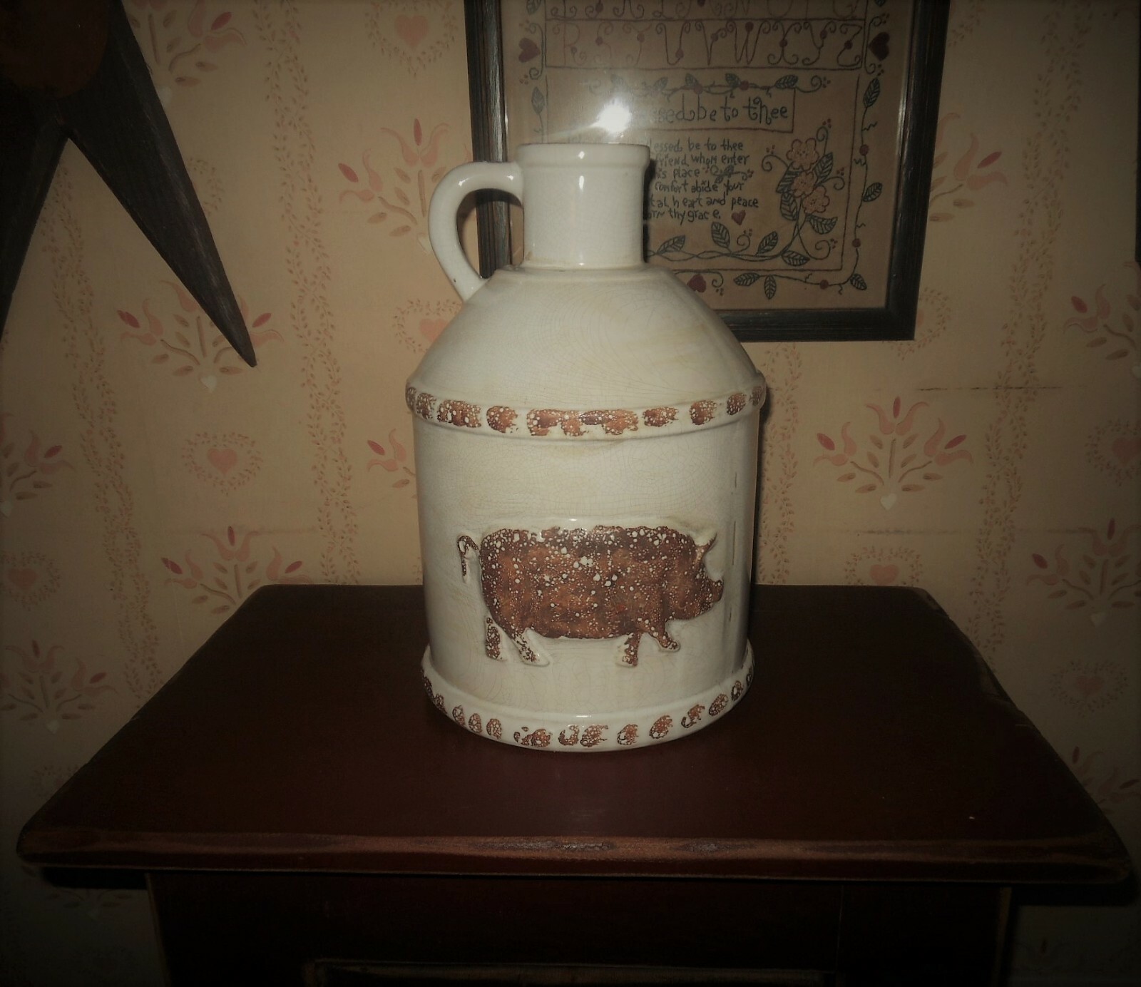 Farmhouse Stoneware/Pottery Jug 13