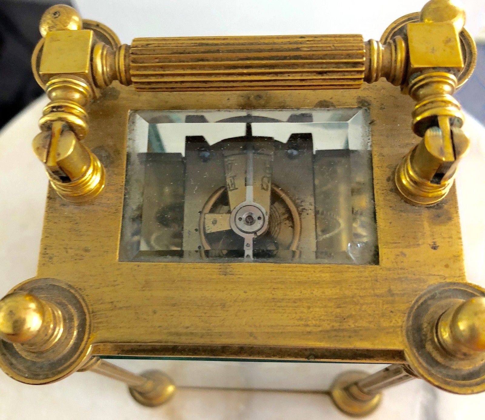 CLOISONNÉ CARRIAGE CLOCK FREE SHIPPING!!