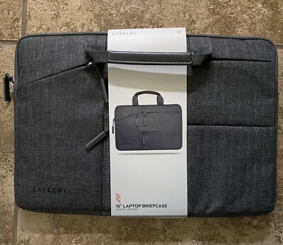 Satechi Water-Resistant Laptop Bag Carrying Case with Pockets - 15  Laptop