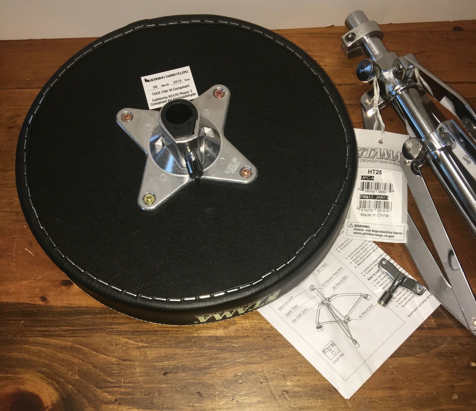 TAMA DRUM THRONE HT25, BRAND NEW, NEVER USED!