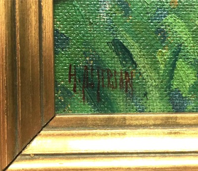 Herman Peterson -Lush Midwest River Landscape -Illinois/Indiana/Wisconsin