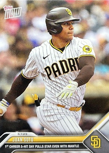 2023 Topps WBC Global Stars Juan Soto Flag of a Nation F-7