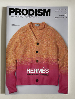 PRODISM Latest Men's Collection Fashion Japanese Magazine April 2022 New HERMES