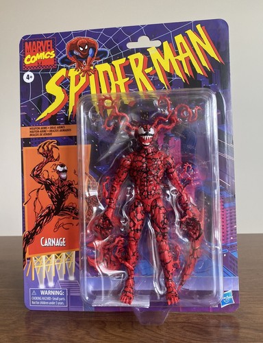 MARVEL LEGENDS CARNAGE フィギュア Amazon.com: Marvel Legends Series 6-inch Carnage : Toys & Games