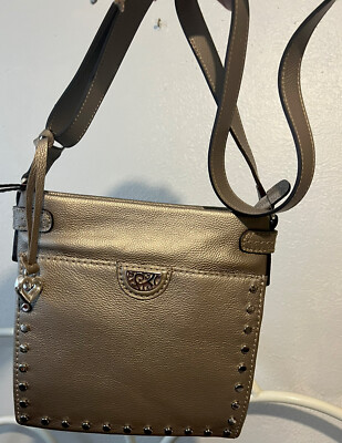 BRIGHTON ROYCE Pretty Tough Collection MG Super Wallet Organizer Shoulder Bag MG