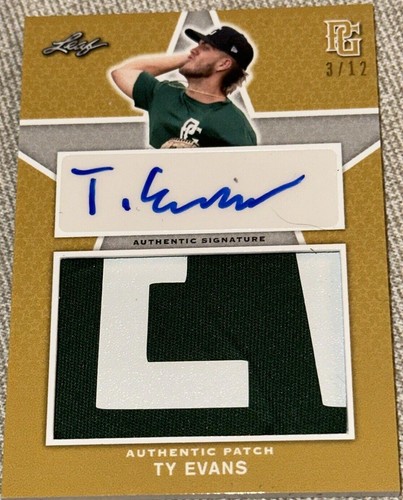 2020 Leaf Perfect Game National Showcase - Ty Evans #PA-TE2