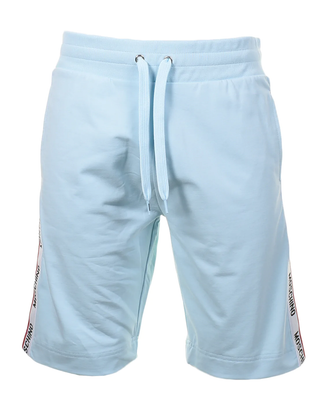MOSCHINO MOSCHINO UNDERWEAR SIDE TAPED SHORTS SKY BLUE