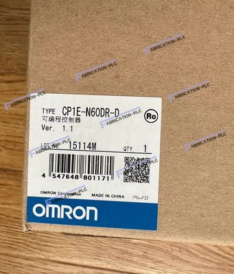 New Omron CP1E-N60DR-D Programmable Controller CP1EN60DRD