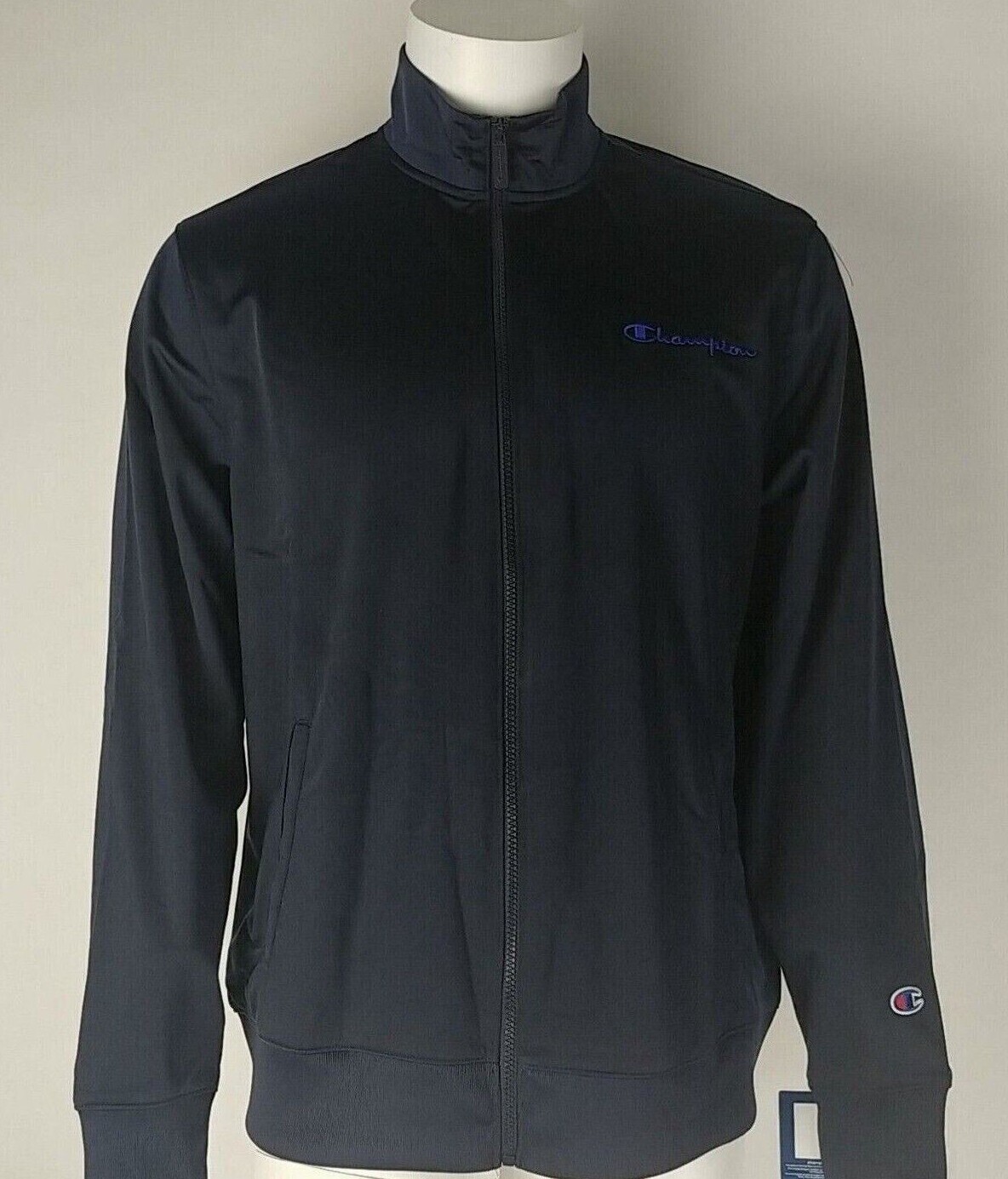 CHAMPION Men's Tracksuit Jacket Polyester V3391 031 Full-Zip