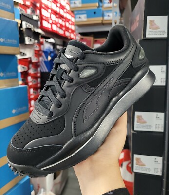 Puma Street Rider militia 380428 01 women's/youth shoes black asphalt