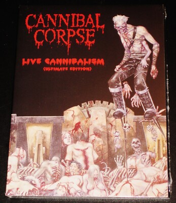 Cannibal Corpse: Live Cannibalism - Ultimate Edition DVD 2002 Metal Blade NEW