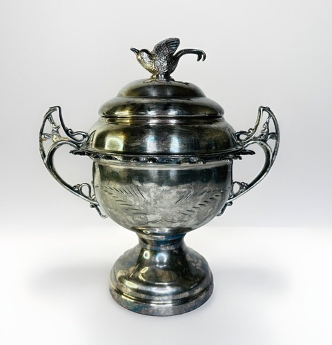 Wm. Rogers WR Quadruple Silver Plate New York # 57 Bird