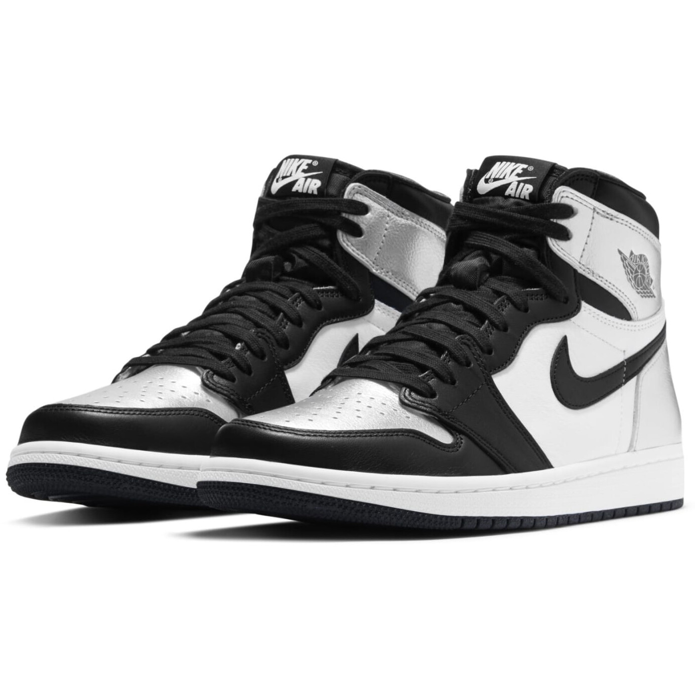 Pre-owned Jordan Air  1 Retro High Og Silver Toe Sz 5-13.5w - Cd0461 001